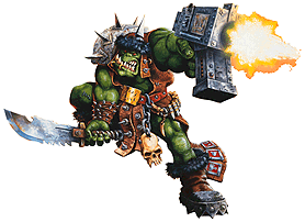 pic of a shootimg ork